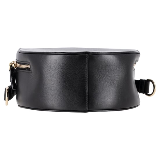 Jil Sander Kleine Trommelhandtas in Zwart Leer - Image 4