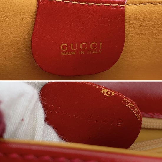 Vintage leren crossbodytas van Gucci - Image 5