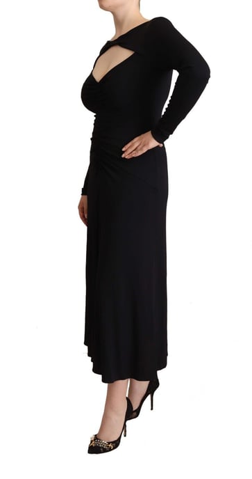Pinko Lange Mouwen Jersey Midi Jurk Aline - Image 2