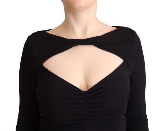 Pinko Lange Mouwen Jersey Midi Jurk Aline - Image 3