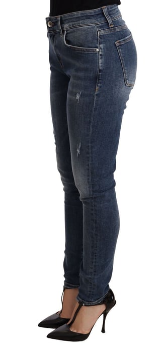 Dolce Gabbana Slimfit Versleten Jeans - Image 2