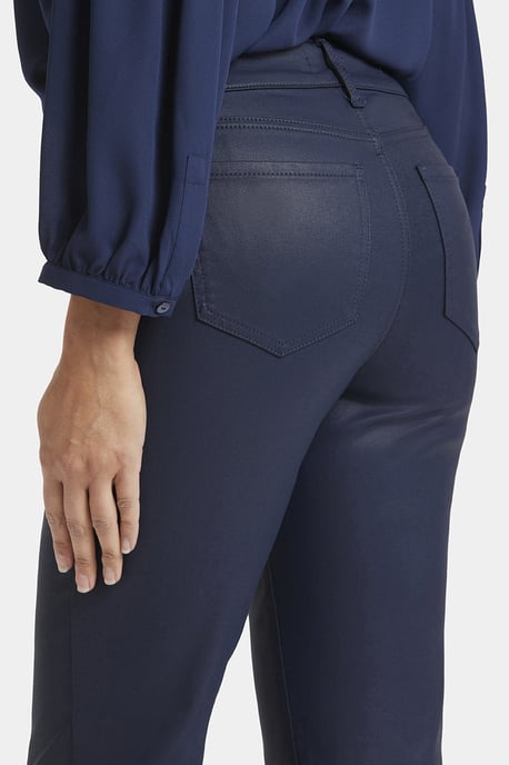Marilyn Rechte Jeans Donkere Blauw Coating Premium Denim | Sterrenloze Lucht Coated - Image 3