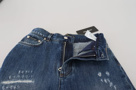 Versleten Spijkerbroek Gescheurde Jeans - Image 4