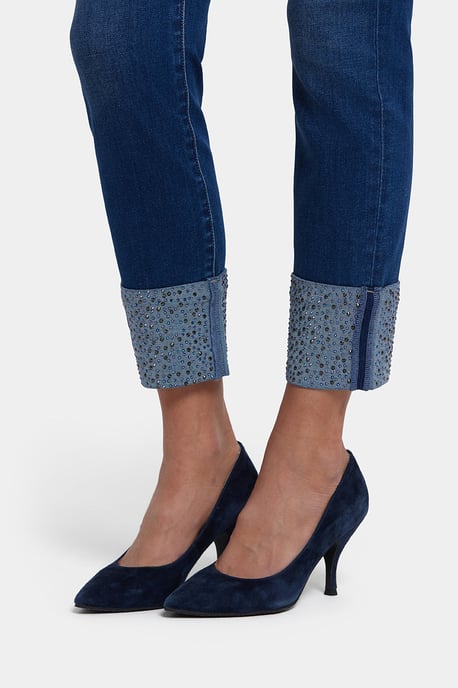 Sheri Slim Enkellange Jeans | Vintage Lapis - Image 4