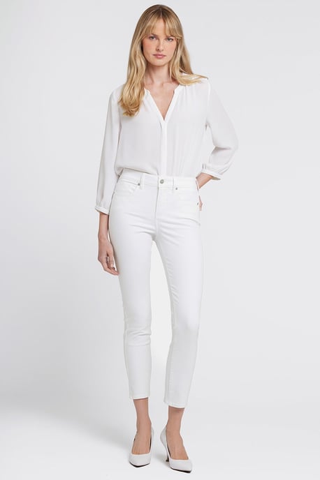 Alina Enkeljeans Witte Premium Denim | Optisch Wit - Image 3