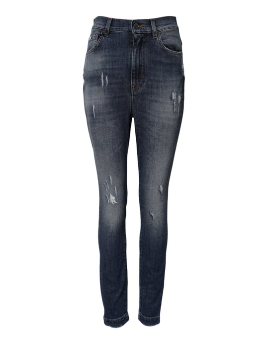 Versleten Gescheurde Skinny Jeans - Image 2