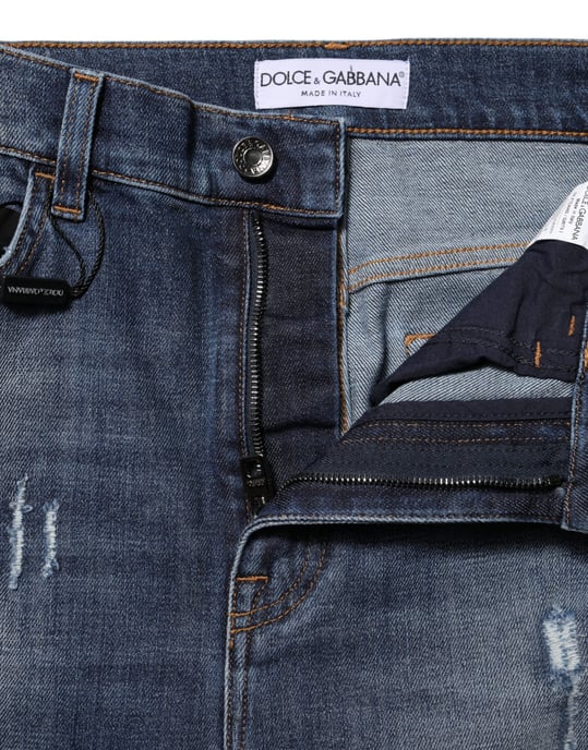 Versleten Gescheurde Skinny Jeans - Image 4
