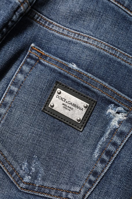 Versleten Gescheurde Skinny Jeans - Image 5