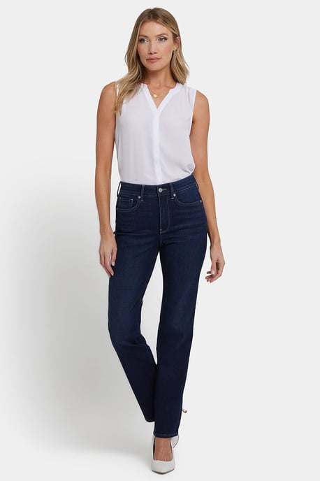 Marilyn Rechte Jeans | Middernacht Bries - Image 1