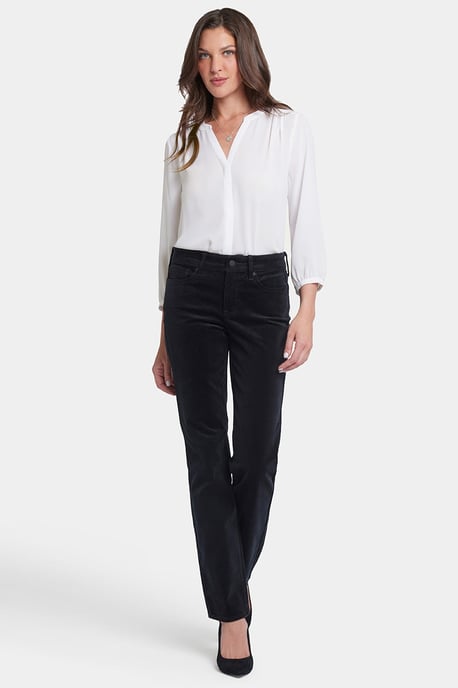 Marilyn Rechtdoor Pantalon | Zwart - Image 1