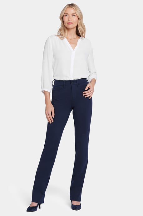 Marilyn Straight Sculpt-Her™ Broek | Oxford Marineblauw - Image 3