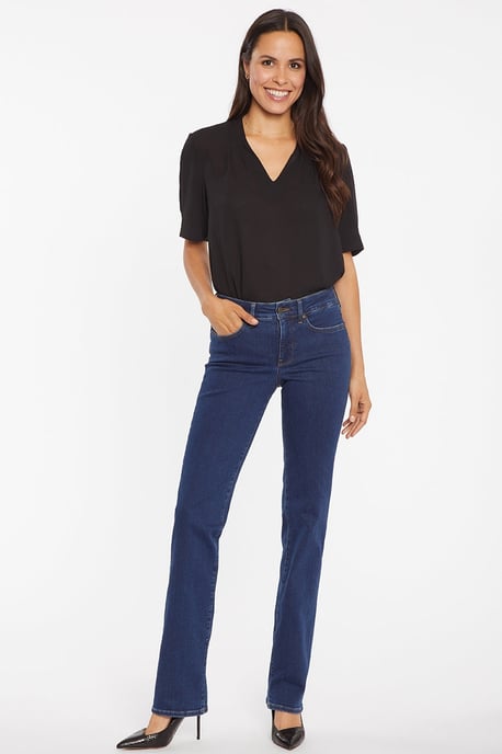 Marilyn Rechte Jeans Medium Blue Premium Denim | Quinn - Image 3