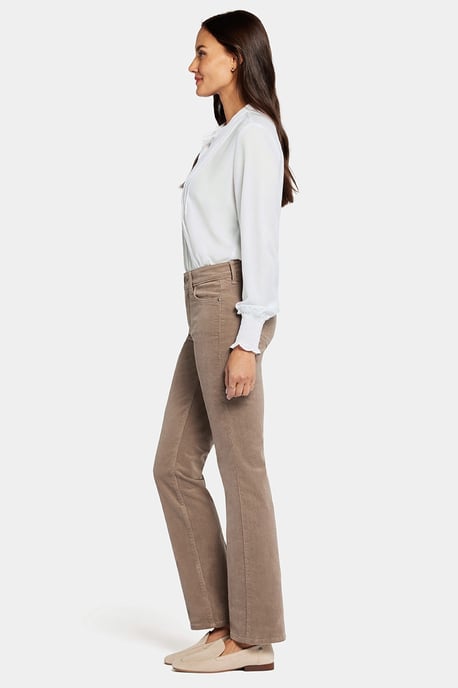 Marilyn Rechte Corduroy Broek Lichtbruin | Saddlewood - Image 3
