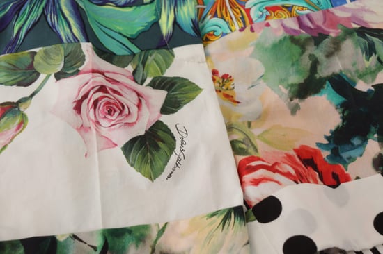 Bloemen Patchwork Hoge Taille Shorts - Image 4