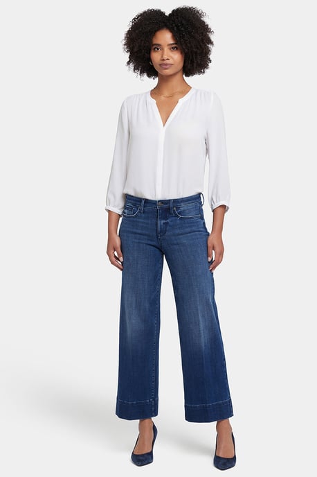 Teresa Wijde Pijpen Enkellange Jeans | Maanlicht - Image 3