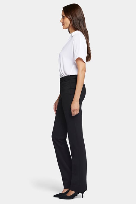 Slimme Broek in Ponte Knit | Zwart - Image 4