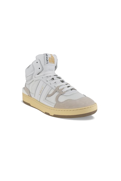 Lanvin Clay hoge sneakers Wit - Image 2