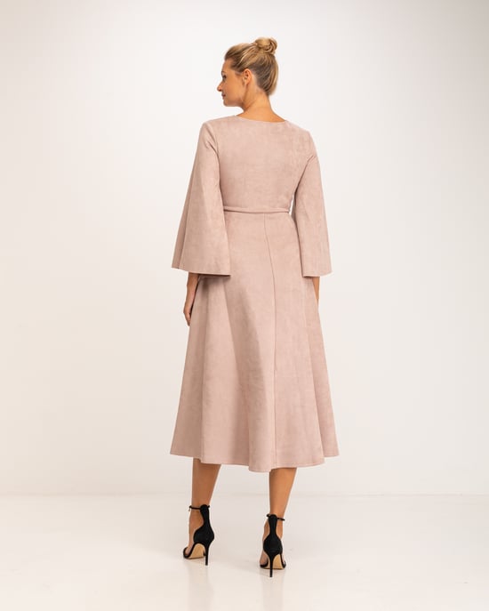 Jurk met geborduurde riem - Image 3