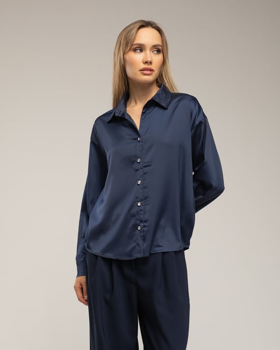Zijden blouse - Image 1