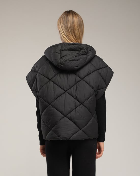 Oversized omkeerbaar gewatteerd vest - Image 2