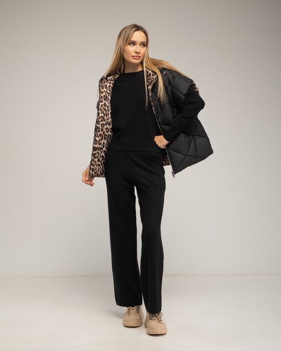 Oversized omkeerbaar gewatteerd vest - Image 4