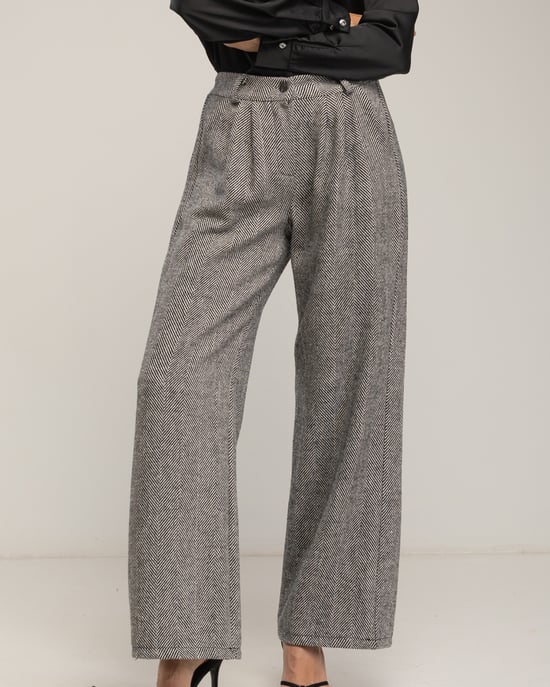 Broek met hoge taille - Image 4