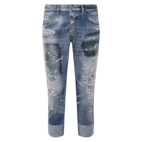 Dsquared2 Sailor Jean Blue Versterkte Gescheurde Jeans - Image 1