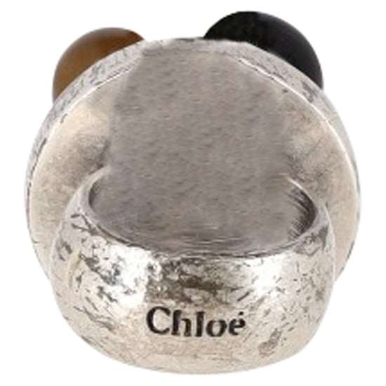 Chloé versierde ring in zilverkleurig metaal - Image 2
