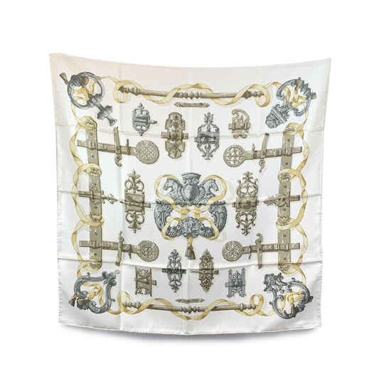 Hermes Vintage zijden sjaal Ferronnerie - Image 1