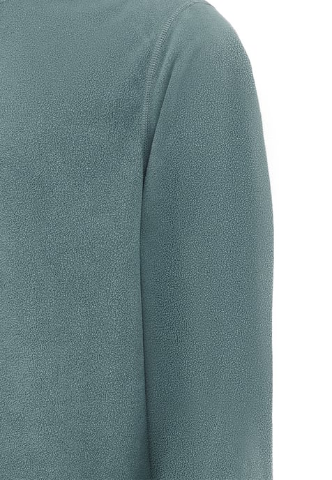 Mo Fleece trui Heren Turquoise Grijs - Image 3