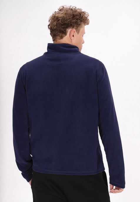 Mo Fleece trui Heren marine - Image 4