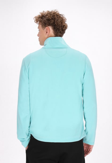 Mo Fleece trui Heren turkoois - Image 4