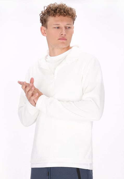Mo Fleece trui Heren Witte optiek - Image 3