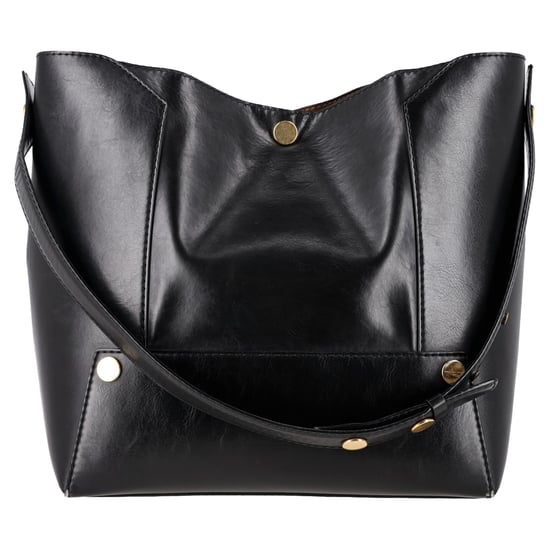 Stella McCartne Popper Tote Bag in zwart imitatieleer - Image 3