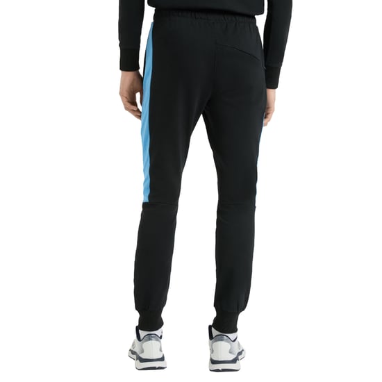 Umbro Heren Terras Joggingbroek (Zwart/Azuurblauw) - Image 2