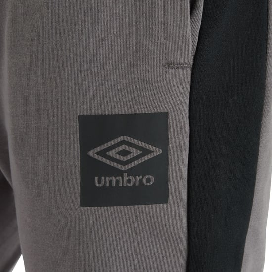 Umbro Heren Terras Joggingbroek (Kasteelrots/Zwart) - Image 3