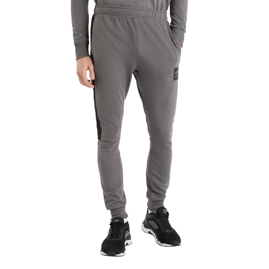 Umbro Heren Terras Joggingbroek (Kasteelrots/Zwart) - Image 5