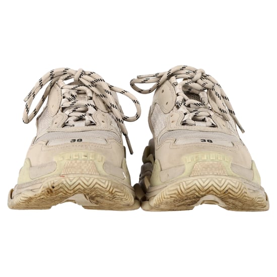 Balenciaga Triple S sneakers in beige polyester - Image 2