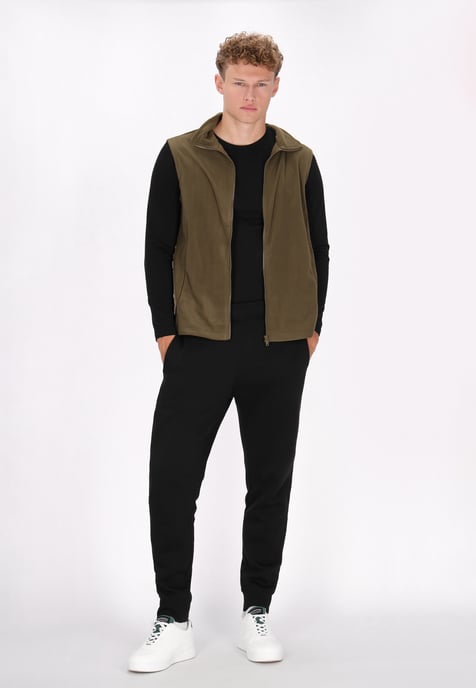 Mo Waistcoat Heren kaki - Image 2