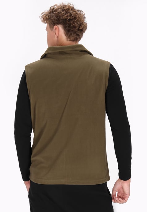Mo Waistcoat Heren kaki - Image 4