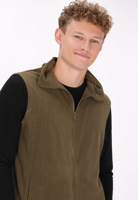 Mo Waistcoat Heren kaki - Image 5