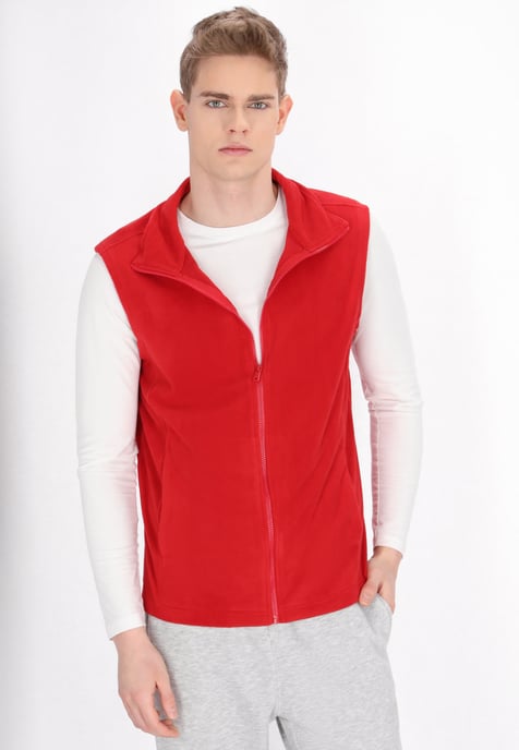 Mo Waistcoat Heren rood - Image 3