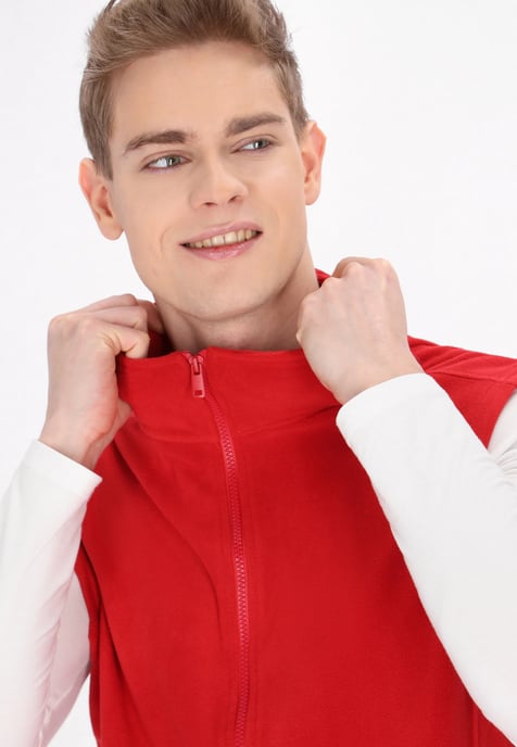 Mo Waistcoat Heren rood - Image 5