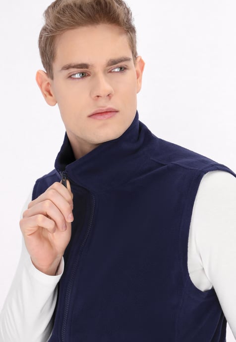 Mo Waistcoat Heren marine - Image 5