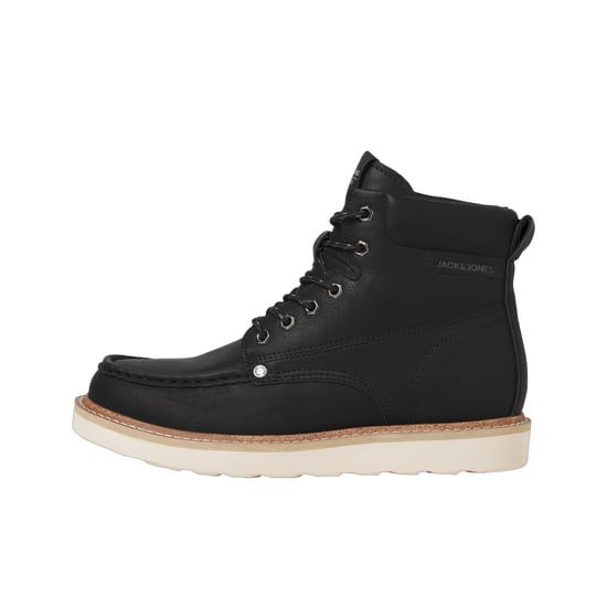 Jack And Jones Heren Archway Moc Toe Enkellaarsjes (Antraciet) - Image 3