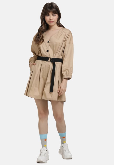 Mymo Jumper Dames kaki - Image 2