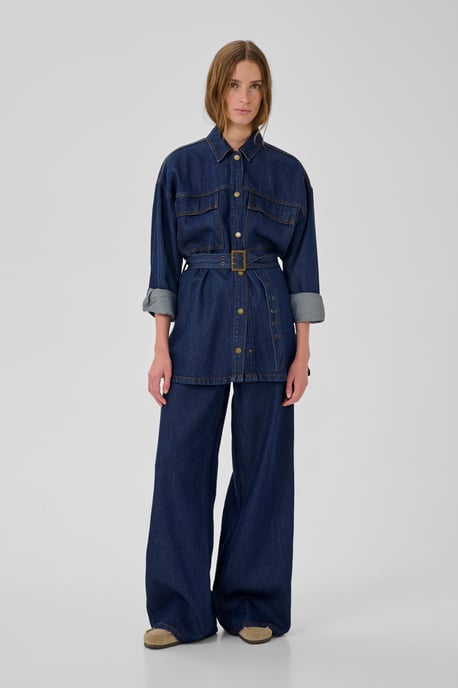Denim blouse MWNessie Denim blouse Loose fit - Image 1