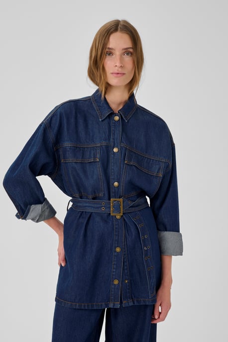 Denim blouse MWNessie Denim blouse Loose fit - Image 5