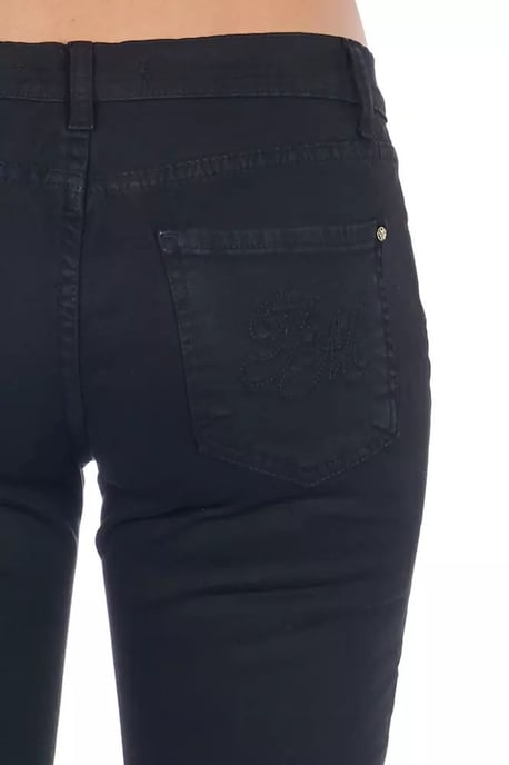 Motostyle Skinny Jeans met Gouden Ritsen - Image 3