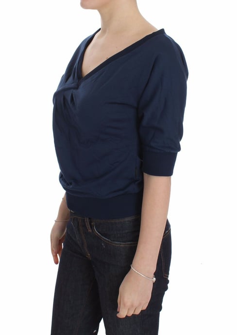 V-hals Gebreid Top Casual Stijl - Image 2